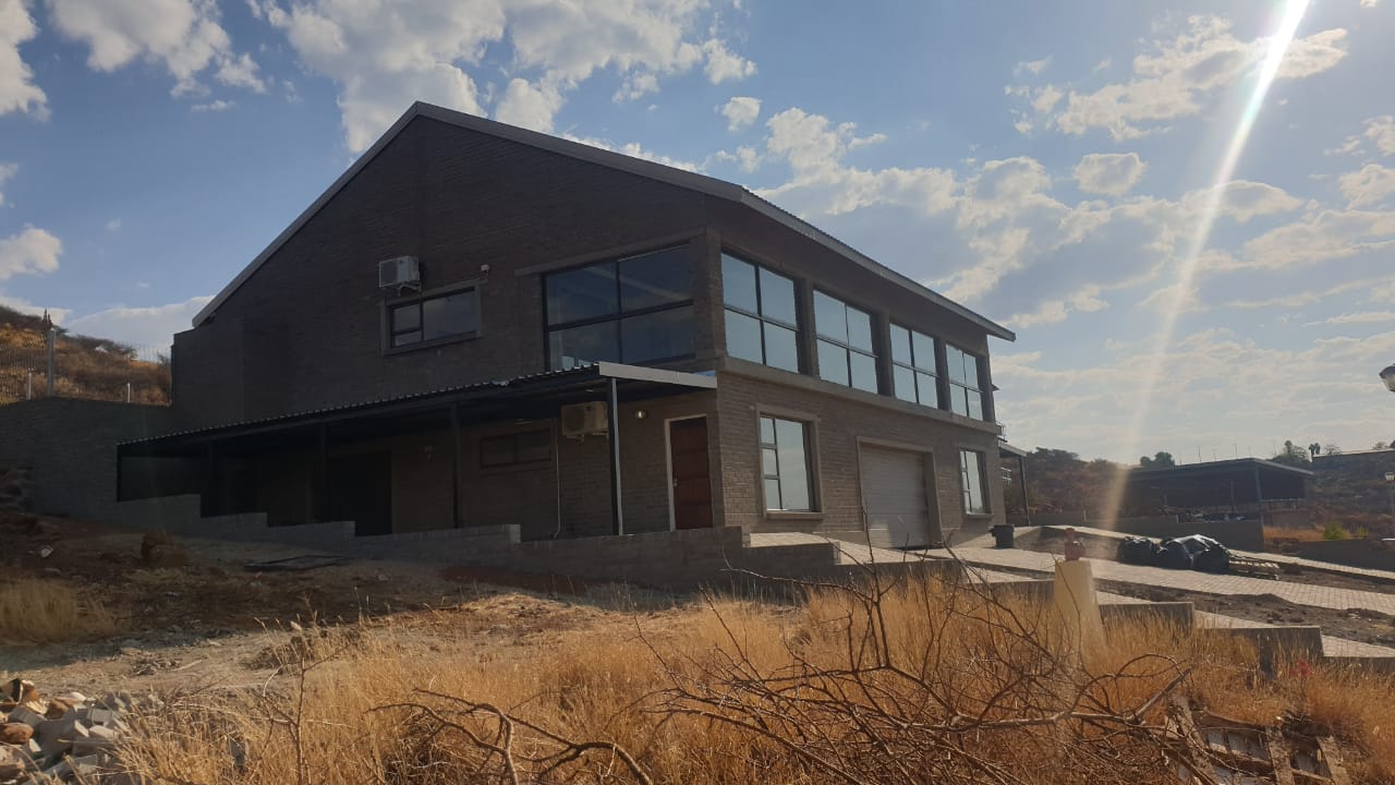 House after window installation